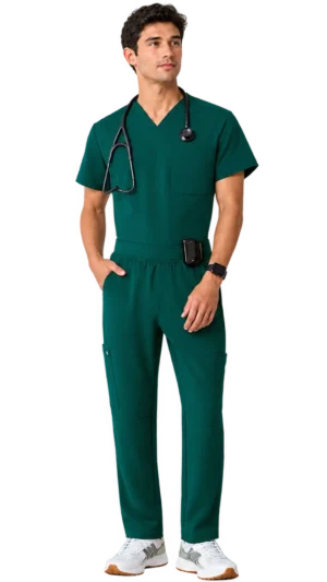 Men Axim Straight-Leg Scrub Pants