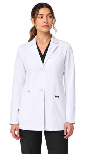 Women Bellevue Short Slim Lab Coat