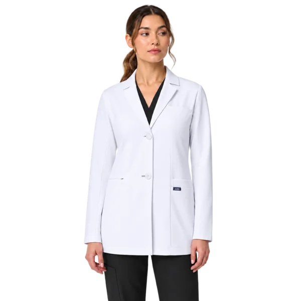 Women Bellevue Short Slim Lab Coat