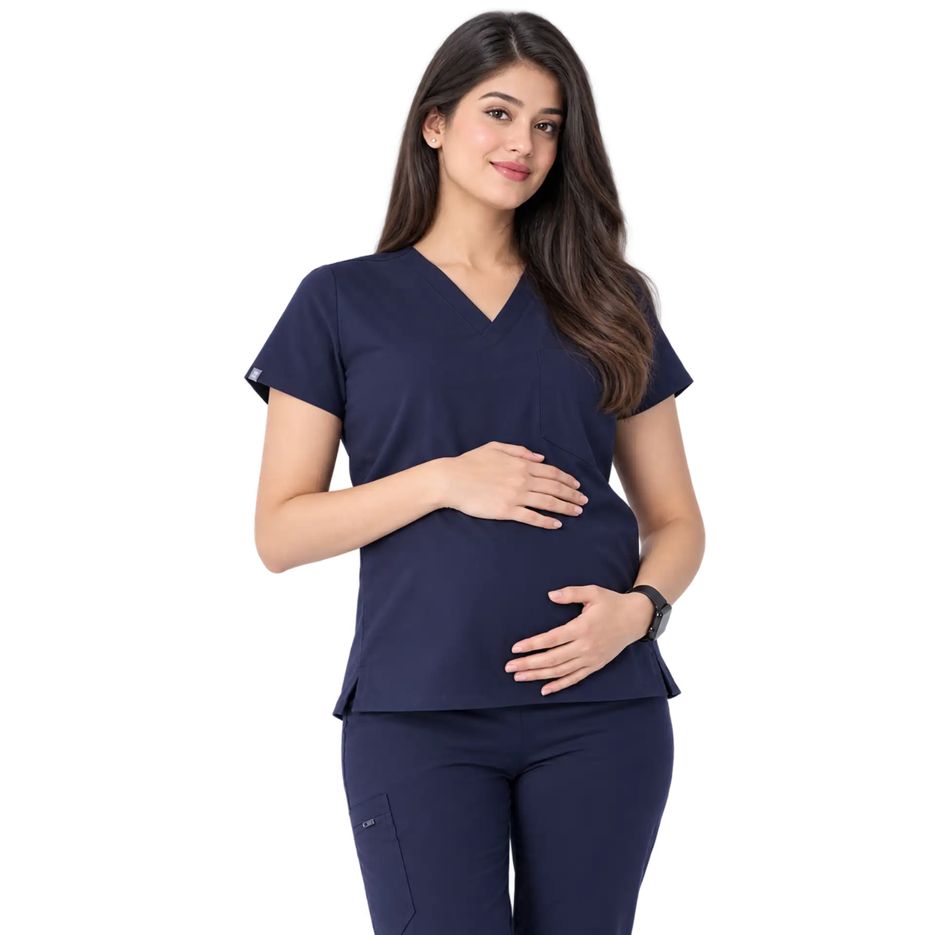 Women's Catarina Maternity Scrub Top