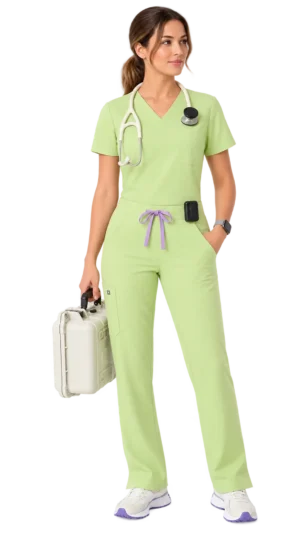 Women Kade Straight-Leg Scrub Pants
