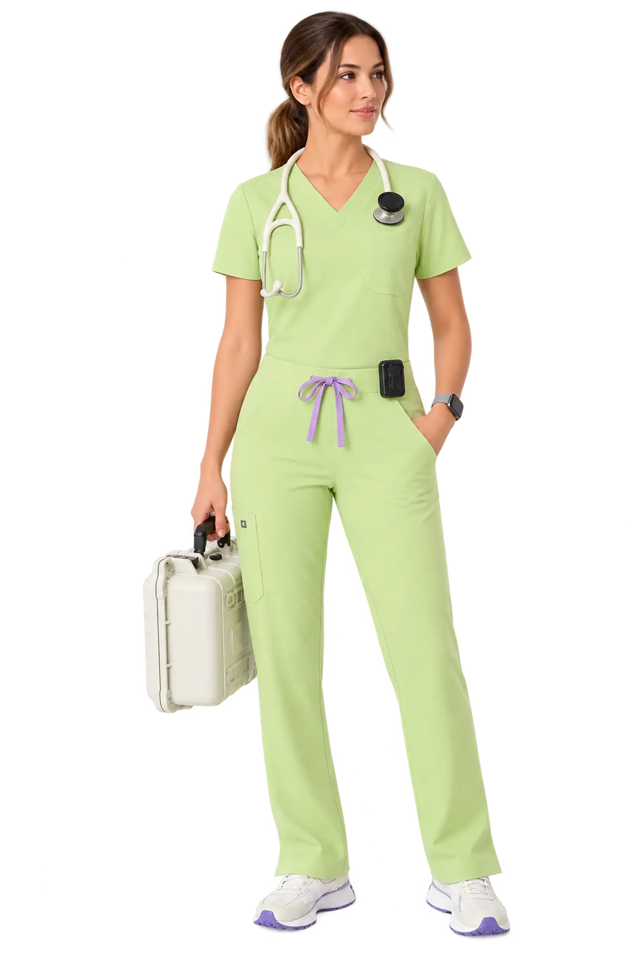 Women Kade Straight-Leg Scrub Pants - Image 1